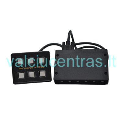 6/8 jungiklių liečiamas skydelis